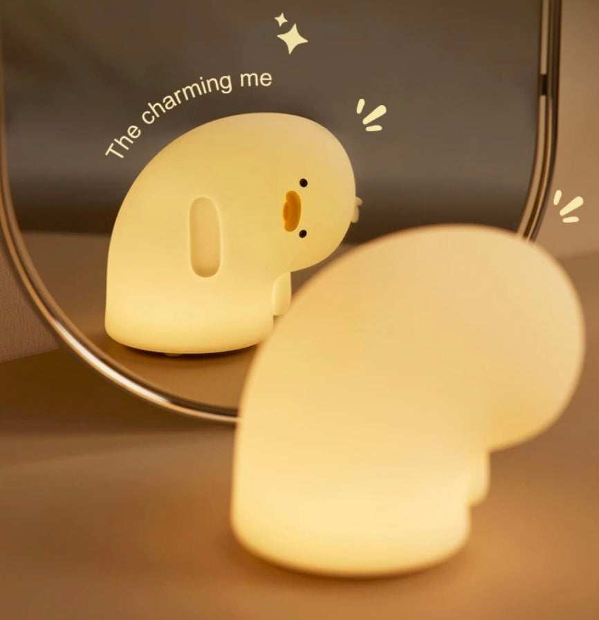 Cute and Soft Duck LED Night Lights USB Rechargeable