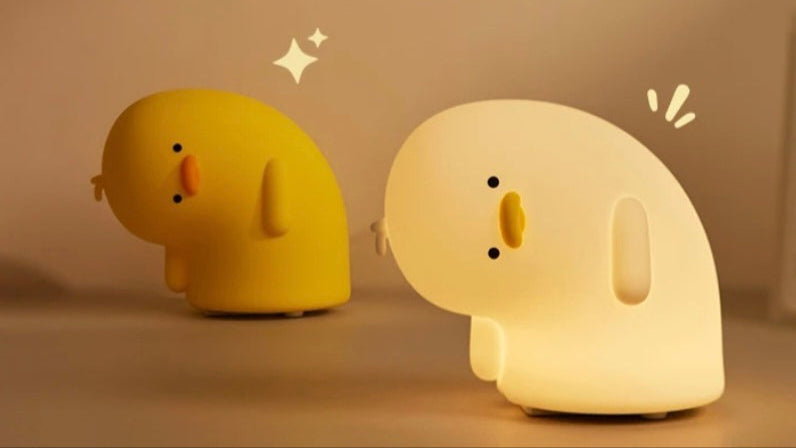 Cute and Soft Duck LED Night Lights USB Rechargeable